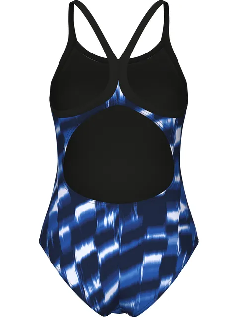 Arena Lightdrop Back One Piece - Wave Blue