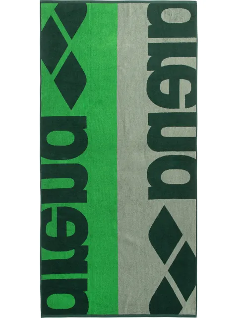 Arena Logotype Velour Towel - Green