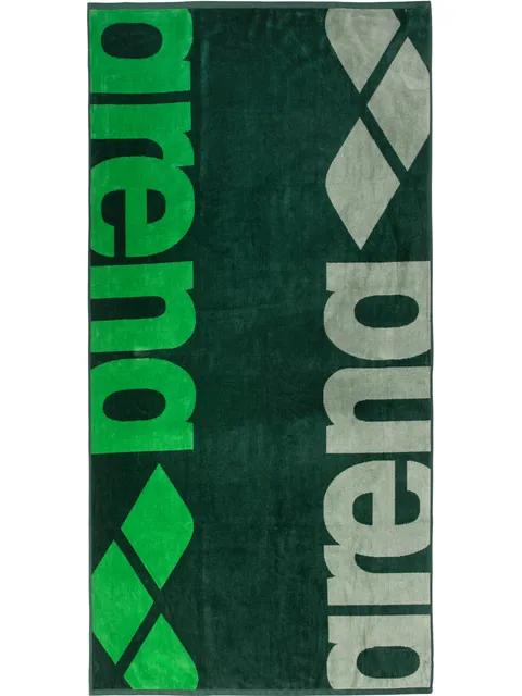 Arena Logotype Velour Towel - Green