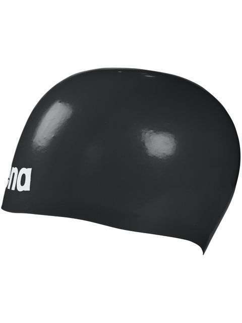 Arena Moulded Pro II Swim Cap - Black