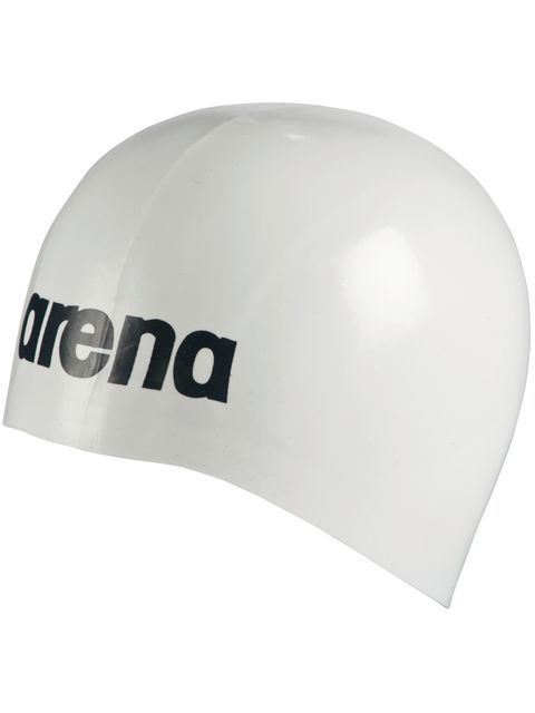 Arena Moulded Pro II Swim Cap - White