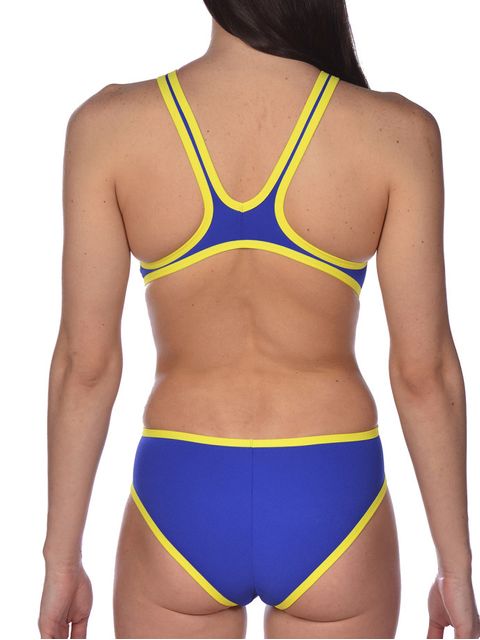 Arena One Biglogo Blue & Yellow Womens One Piece