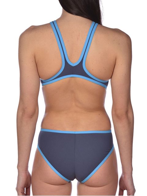 Arena One Biglogo Shark Turquoise Womens One Piece