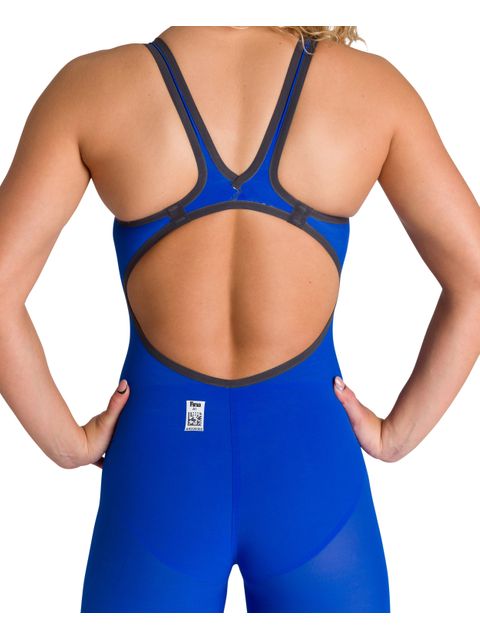 Arena Powerskin Carbon Air 2 Kneelength - Blue/Grey/Yellow