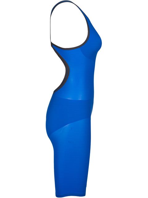 Arena Powerskin Carbon Air 2 Kneelength - Blue/Grey/Yellow