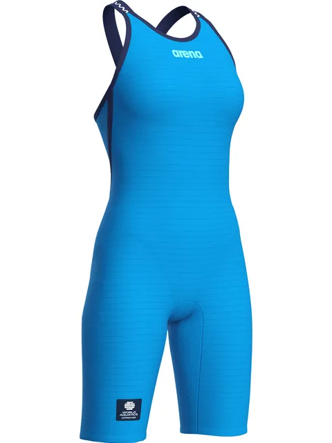 Arena Powerskin Carbon Air 3 Closedback Kneelength - Blue Cosmo