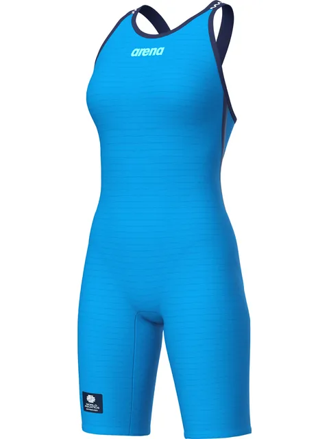 Arena Powerskin Carbon Air 3 Openback Kneelength - Blue Cosmo