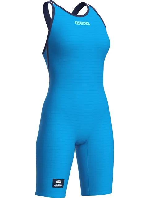 Arena Powerskin Carbon Air 3 Openback Kneelength - Blue Cosmo
