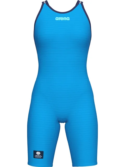 Arena Powerskin Carbon Air 3 Openback Kneelength - Blue Cosmo