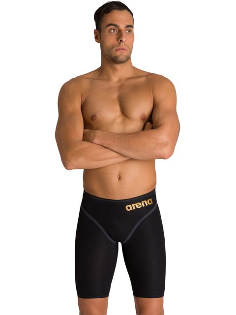 Arena Powerskin Carbon Core FX Jammers - Black/Gold