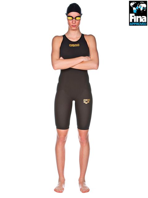 Arena Powerskin Carbon Flex VX Dark Grey Kneelength