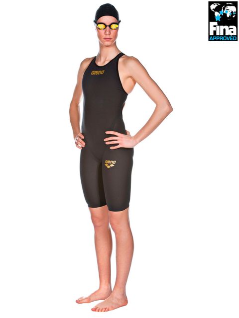 Arena Powerskin Carbon Flex VX Dark Grey Kneelength