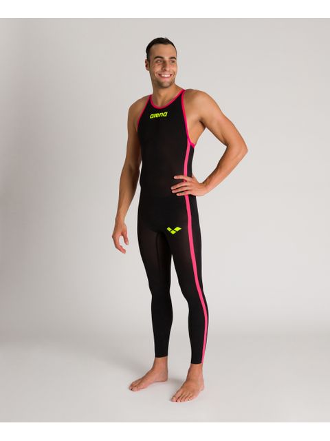 Arena Powerskin R-Evo+ Closed Back Full Body Open Water Mens Suit - Black