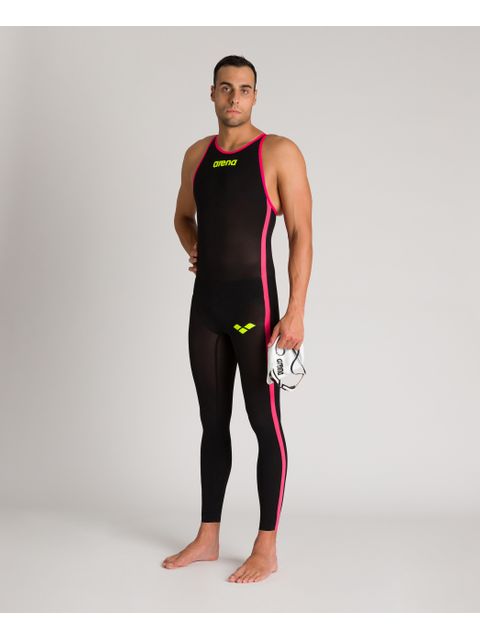 Arena Powerskin R-Evo+ Closed Back Full Body Open Water Mens Suit - Black