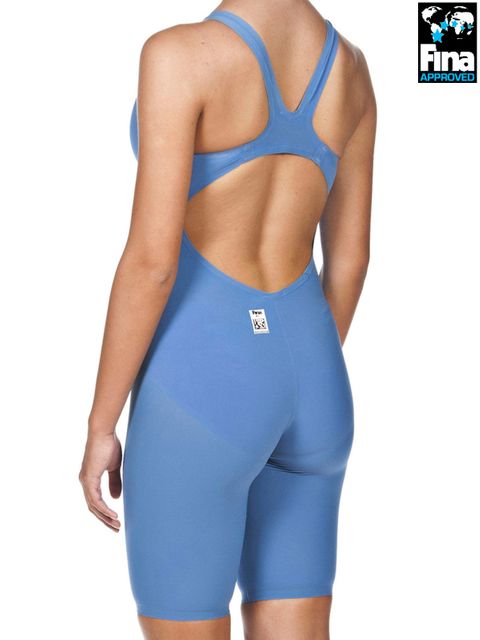 Arena Powerskin R-Evo One Blue & Pink Kneelength 