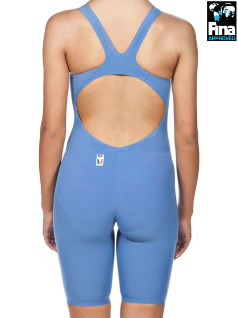 Arena Powerskin R-Evo One Blue & Pink Kneelength 