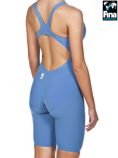 Arena Powerskin R-Evo One Blue & Pink Kneelength 