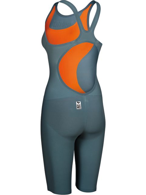 Arena Powerskin R-Evo One Kneelength - Grey & Orange
