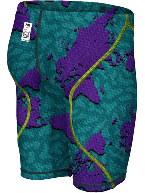 Arena Powerskin ST 2.0 Jammers - Purple Map