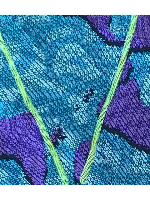 Arena Powerskin ST 2.0 Junior Jammers - Purple Map