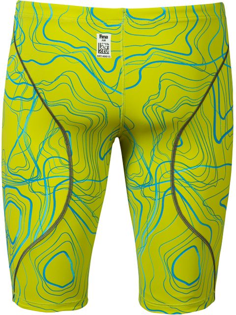 Arena Powerskin ST 2.0 Junior Jammers - Sonic Lime