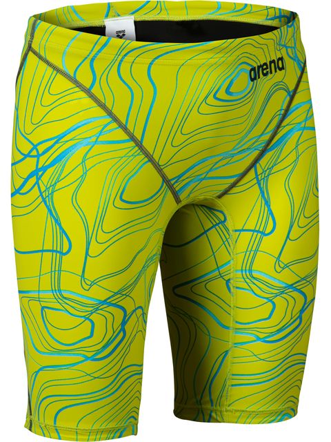 Arena Powerskin ST 2.0 Junior Jammers - Sonic Lime