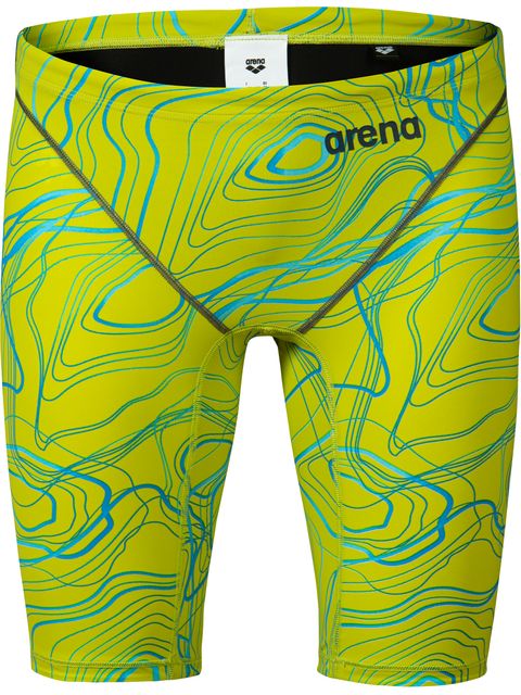 Arena Powerskin ST 2.0 Junior Jammers - Sonic Lime