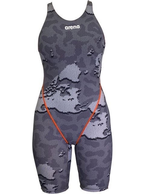 Arena Powerskin ST 2.0 Junior Kneelength - Grey Map