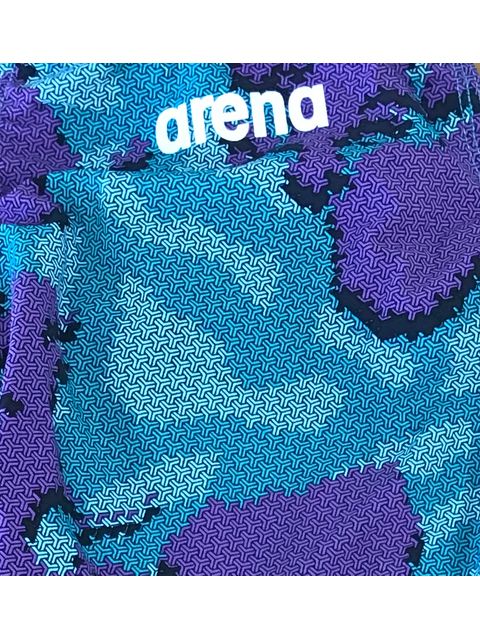 Arena Powerskin ST 2.0 Junior Kneelength - Purple Map
