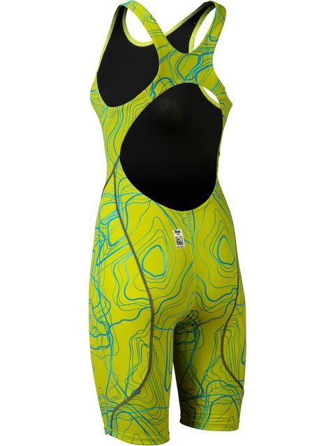 Arena Powerskin ST 2.0 Junior Kneelength - Sonic Lime