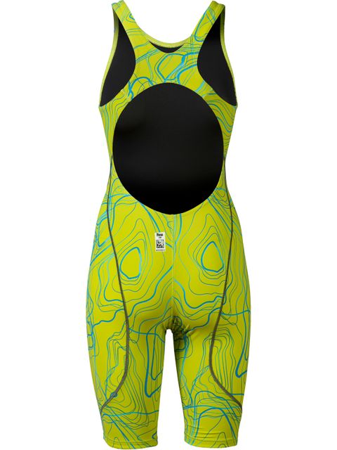 Arena Powerskin ST 2.0 Junior Kneelength - Sonic Lime