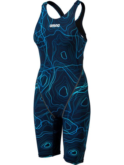 Arena Powerskin ST 2.0 Junior Kneelength - Sonic Navy