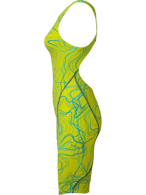 Arena Powerskin ST 2.0 Kneelength - Sonic Lime