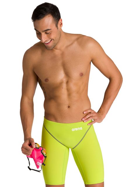 Arena Powerskin ST 2.0 Lime Green Mens Jammers