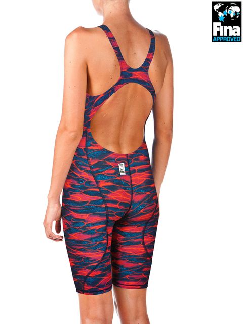 Arena Powerskin ST 2.0 Limited Edition Blue & Red Womens Kneelength