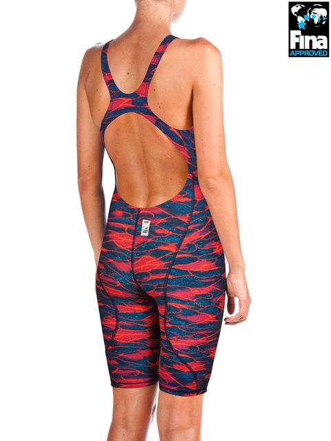 Arena Powerskin ST 2.0 Limited Edition Blue & Red Womens Kneelength