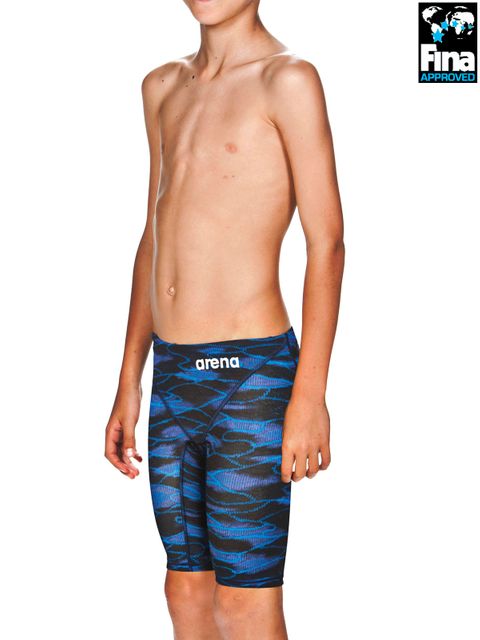 Arena Powerskin ST 2.0 Limited Edition Blue & Royal Boys Jammers