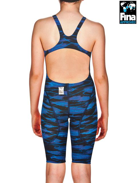 Arena Powerskin ST 2.0 Limited Edition Blue & Royal Girls Kneelength