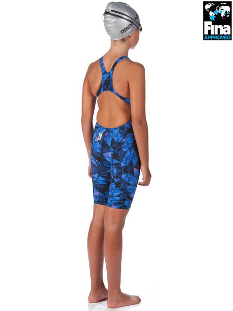 Arena Powerskin ST 2.0 Limited Edition Navy Girls Kneelength