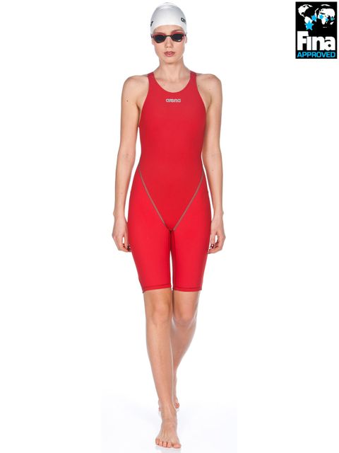 Arena Powerskin ST 2.0 Red  Kneelength