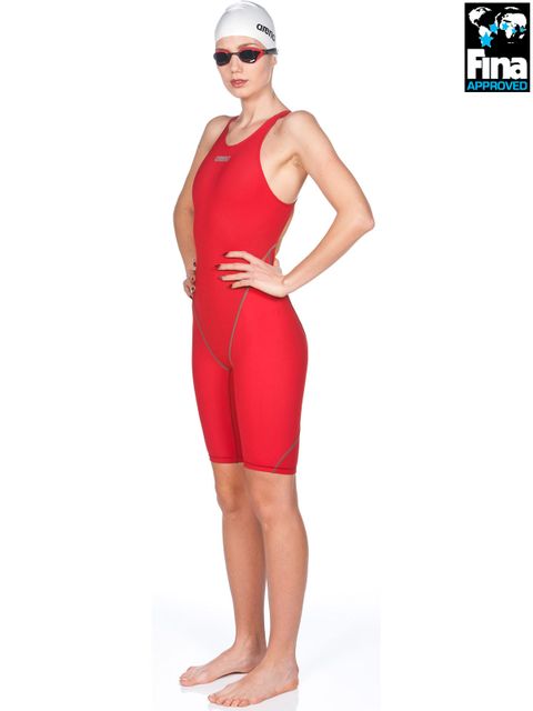 Arena Powerskin ST 2.0 Red  Kneelength