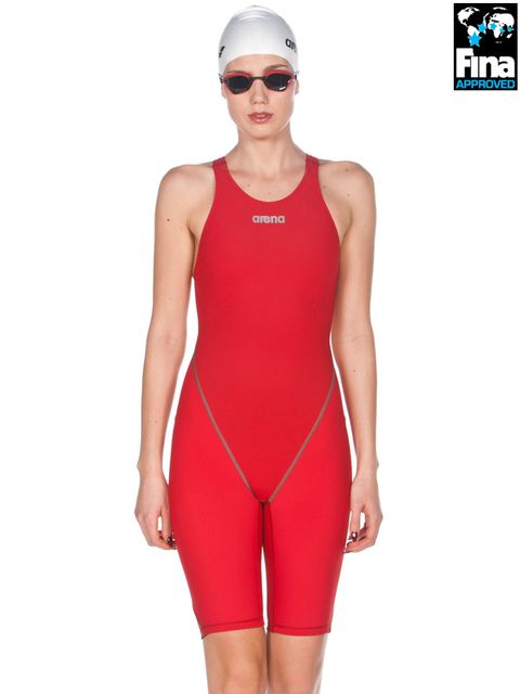 Arena Powerskin ST 2.0 Red  Kneelength