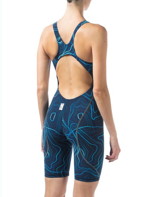 Arena Powerskin ST 2.0 Sonic Navy Kneelength 