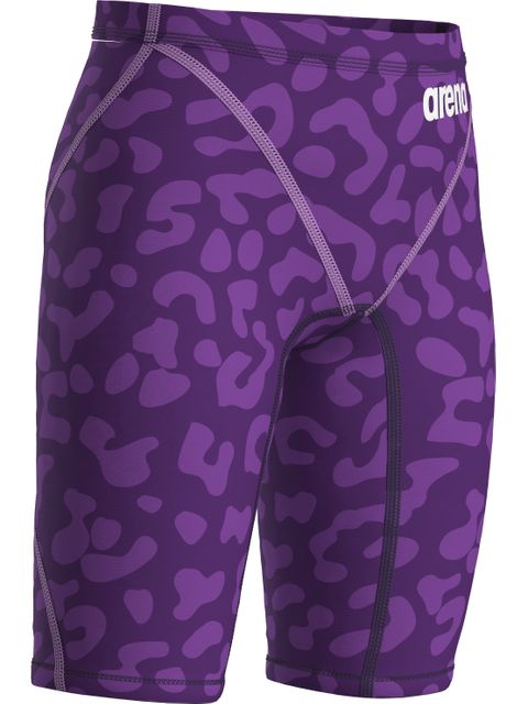 Arena Powerskin ST NEXT Junior Jammers - Leopard Violet