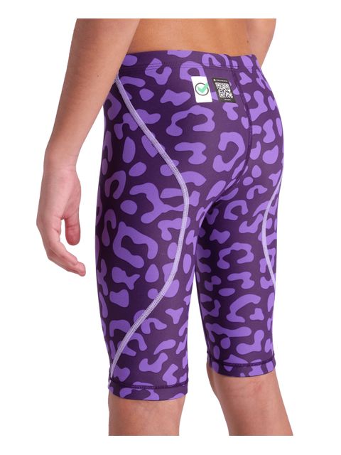 Arena Powerskin ST NEXT Junior Jammers - Leopard Violet