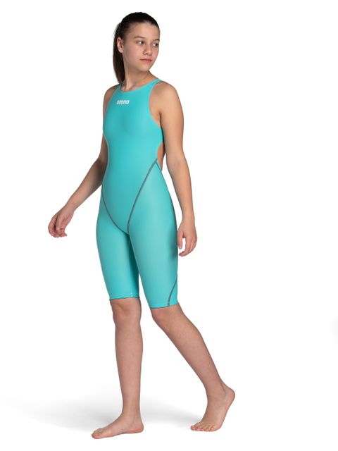 Arena Powerskin ST NEXT Junior Kneelength - Aquamarine