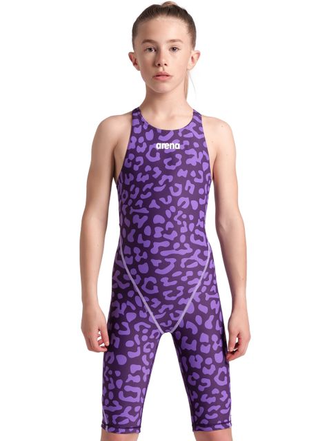 Arena Powerskin ST NEXT Junior Kneeskin - Leopard Violet
