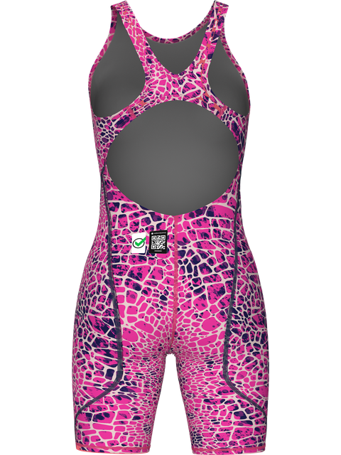 Arena Powerskin ST NEXT Kneelength - Snakeskin Pink