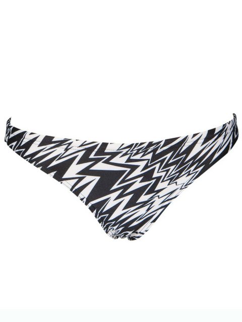 Arena Real Black & White Bikini Bottoms 