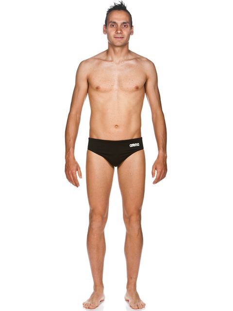 Arena Solid Black Mens Briefs